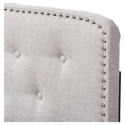 Lucy Modern And Contemporary Fabric Headboard - Baxton Studio 2 Lucy Modern And Contemporary Fabric Headboard - Baxton Studio - Image 2