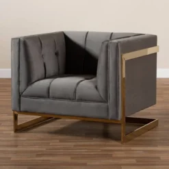Ambra Velvet Armchair - Baxton Studio 18 Ambra Velvet Armchair - Baxton Studio -Baxton Studio GUEST f7ab9e4a b0b5 452e 9531 7afe74eb7493