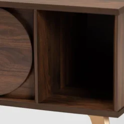 Edel Mid-Century Modern Coffee Table Walnut/Brown/Gold - Baxton Studio 14 Edel Mid-Century Modern Coffee Table Walnut/Brown/Gold - Baxton Studio -Baxton Studio GUEST fa8f252f ada7 4ac2 b3c5 ea7b78f661e9