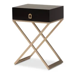 1 Drawer Patricia Brass Tone Metal Nightstand - Baxton Studio 18 1 Drawer Patricia Brass Tone Metal Nightstand - Baxton Studio -Baxton Studio GUEST fa958dc3 520c 4786 9f59 296afb8af995
