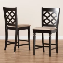 2pc Ramiro Wood Counter Height Barstools - Baxton Studio 13 2pc Ramiro Wood Counter Height Barstools - Baxton Studio -Baxton Studio GUEST ff3a1d19 8548 4ed2 8a04 794bd8dd1218
